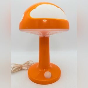 Vintage 1990s IKEA Skojig Orange Cloud Table Lamp | Henrik Preutz | y2k decor